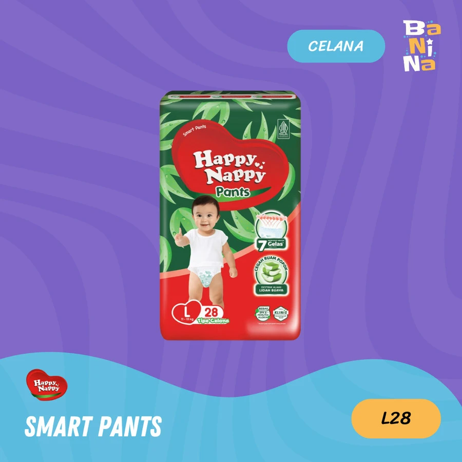 Happy Nappy Pants L28