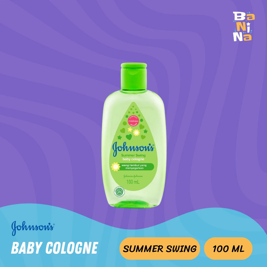 Johnson's Baby Cologne Summer Swing Hijau 100ml
