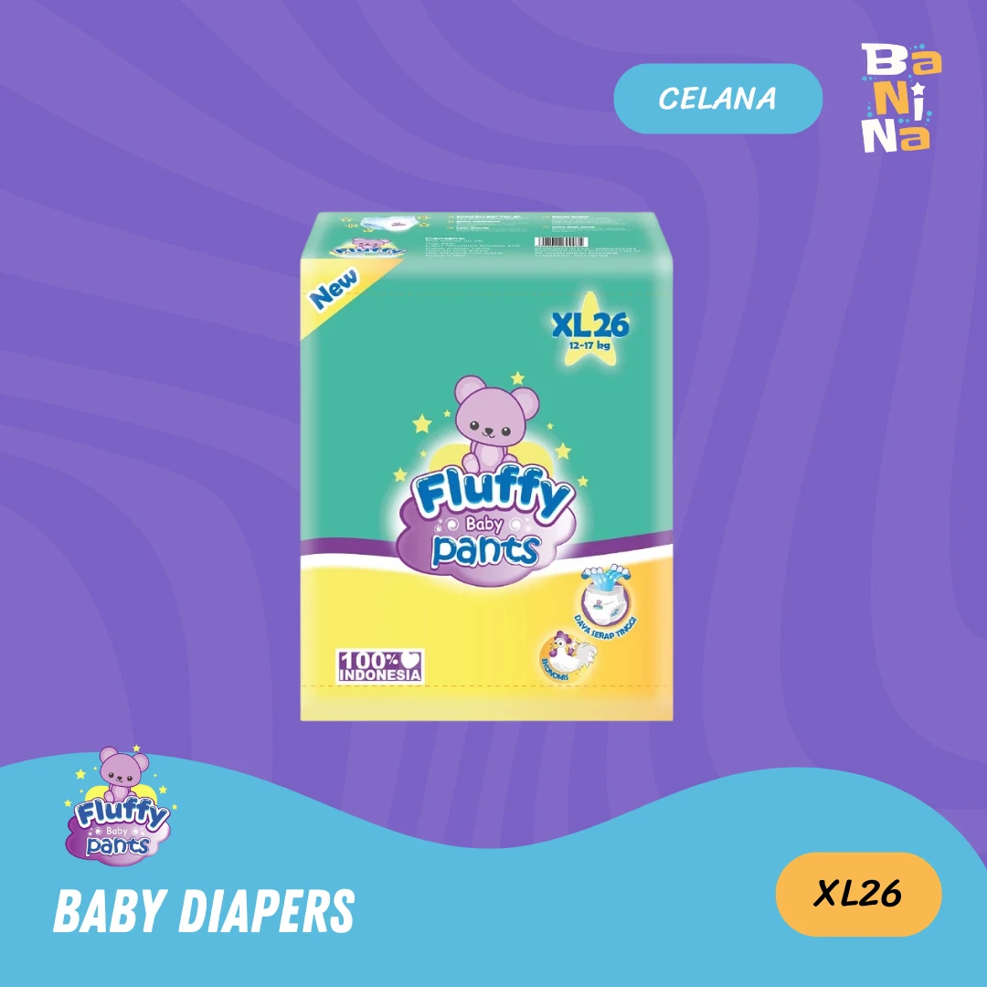 [Harga Grosir] Fluffy Pant XL26+2