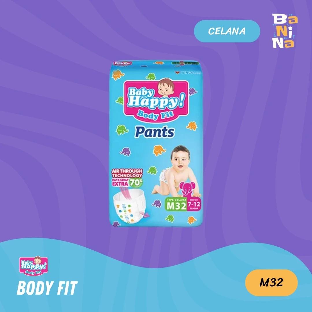 [Harga Grosir] Baby Happy Body Fit Pants M32