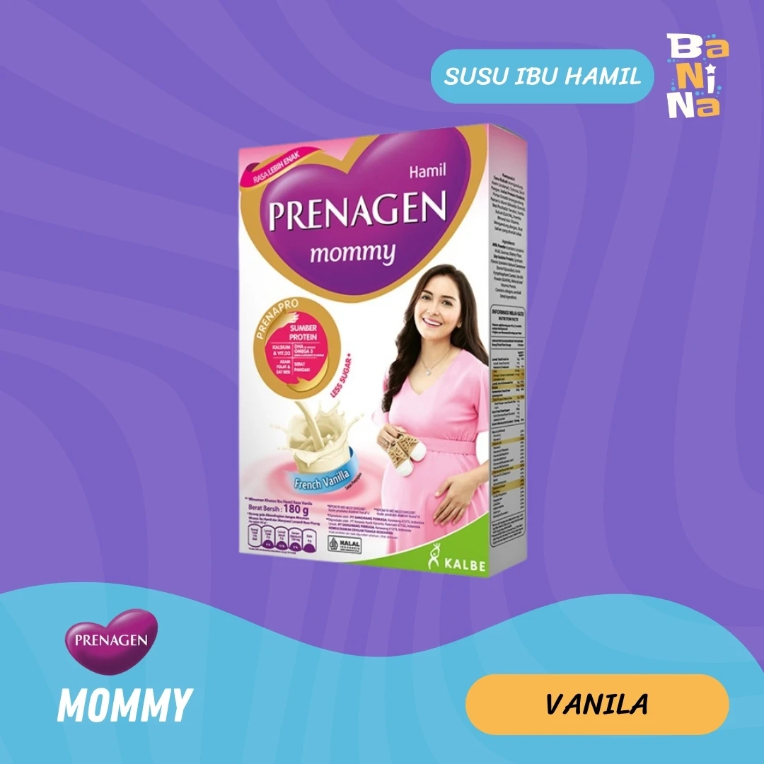 [Stock Malayu] Prenagen Mommy Susu Ibu Hamil Vanila 360g