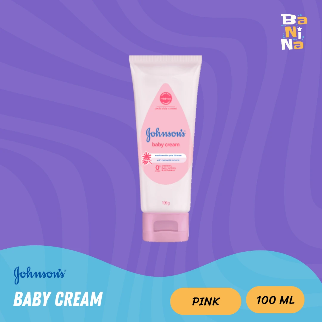 Johnson's Baby Cream Pink 100g