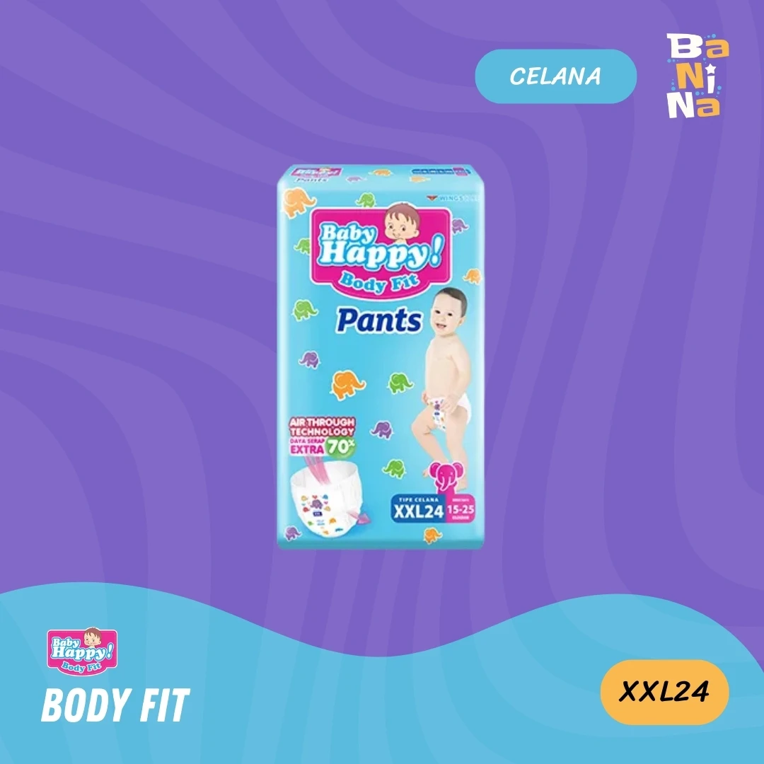 [Stock Malayu] Baby Happy Body Fit Pants XXL24