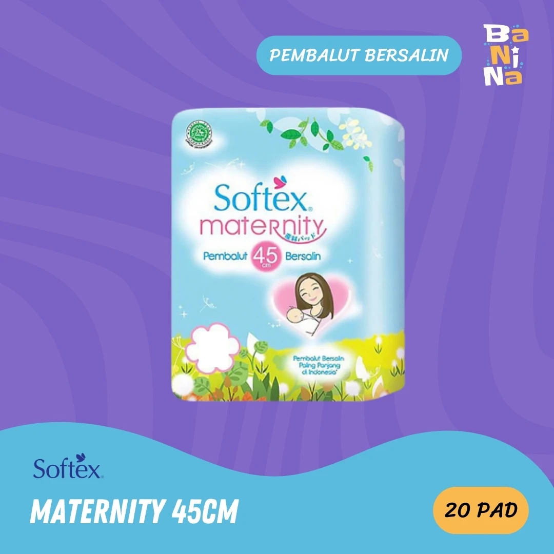 [Stock Malayu] Softex Maternity 45cm 20 Pads