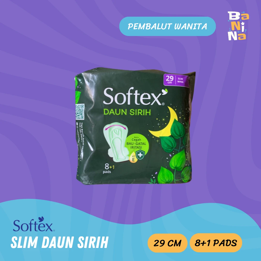 Softex Daun Sirih Slim Wing 8+1pads