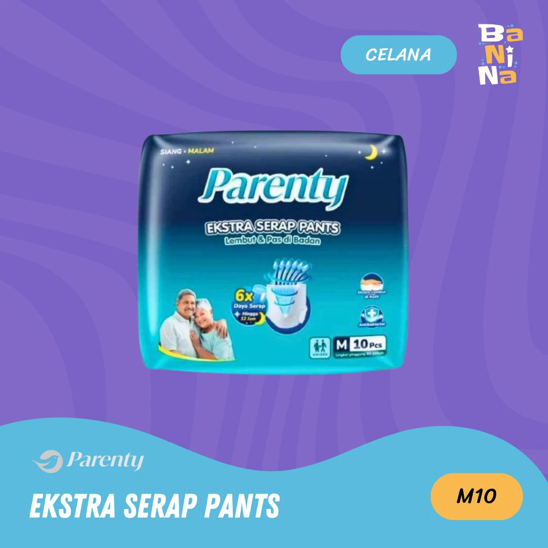 Parenty Adult Diapers Pants Extra Serap M10