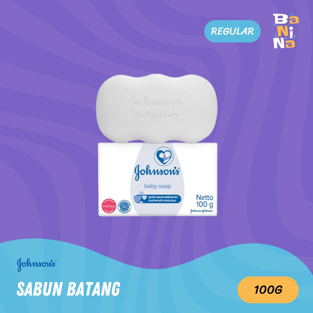 [Stock Malayu] Johnson's Baby Soap Reguler 75g