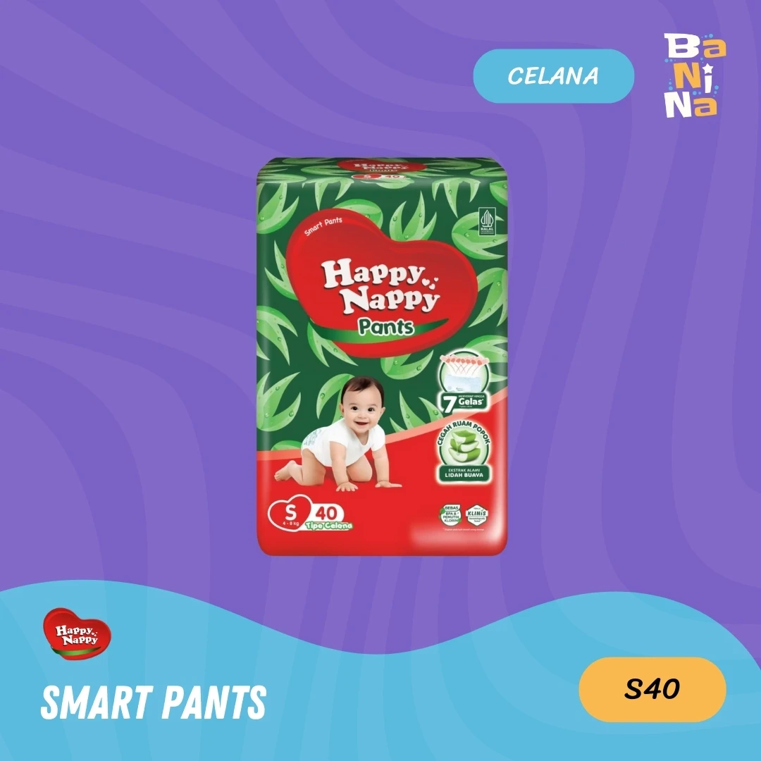 [Harga Grosir] Happy Nappy Pants S40