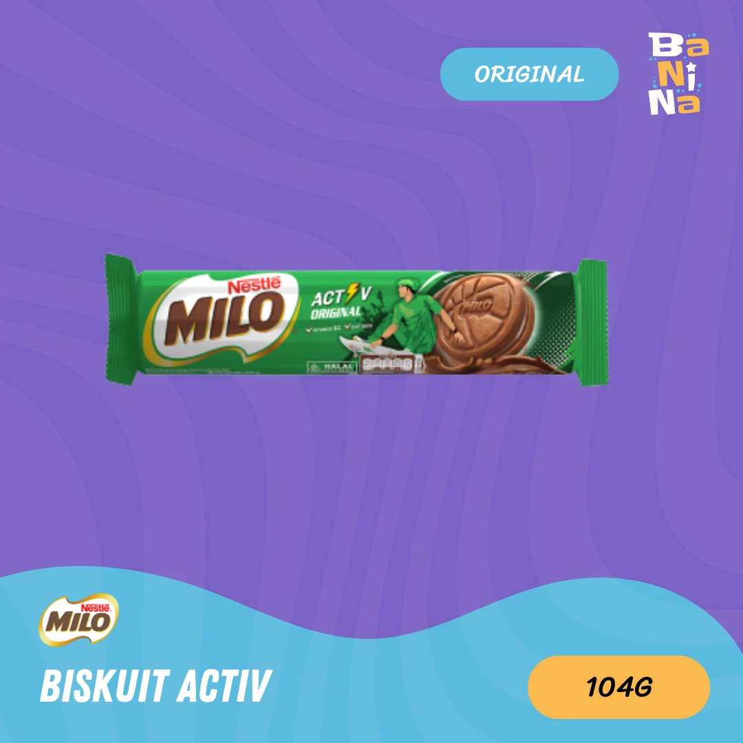 Milo Biskuit Activ Original 104g