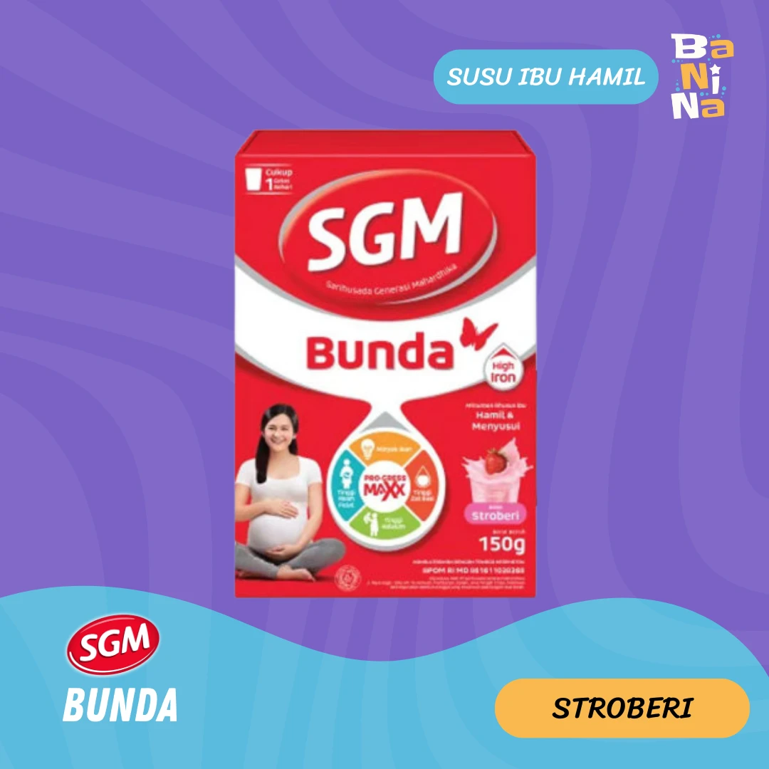 SGM Bunda Susu Ibu Hamil Stroberi 150g
