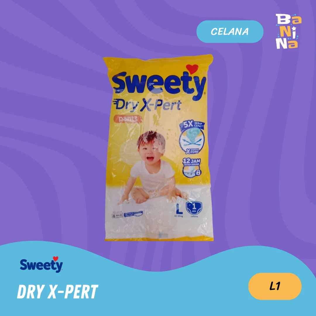 Sweety Dry X-Pert L Renceng (isi 6)