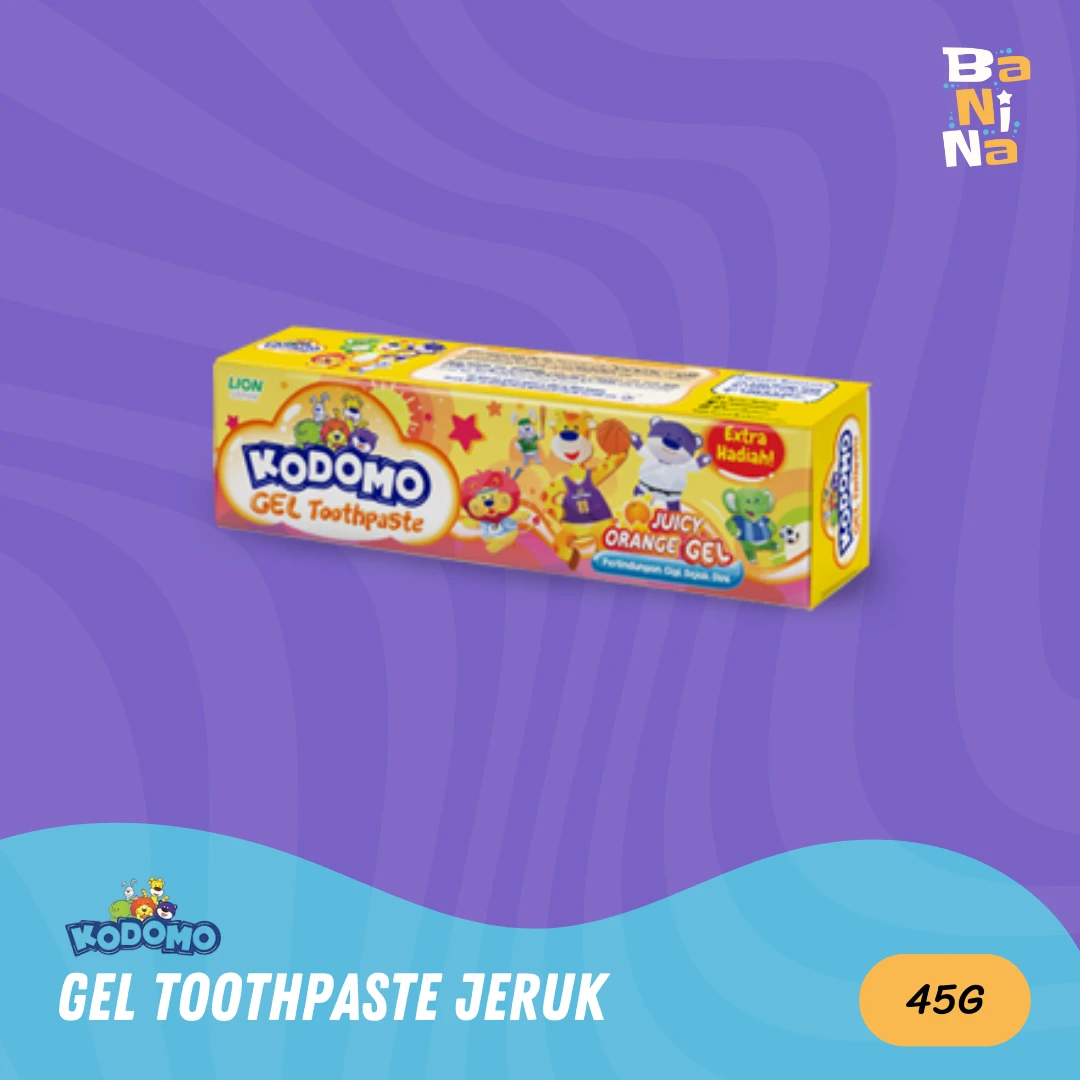 Kodomo Gel Toothpaste Orange 45g