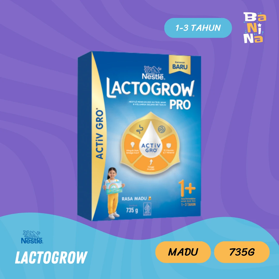 Lactogrow 3/1+ Pro Madu 735g
