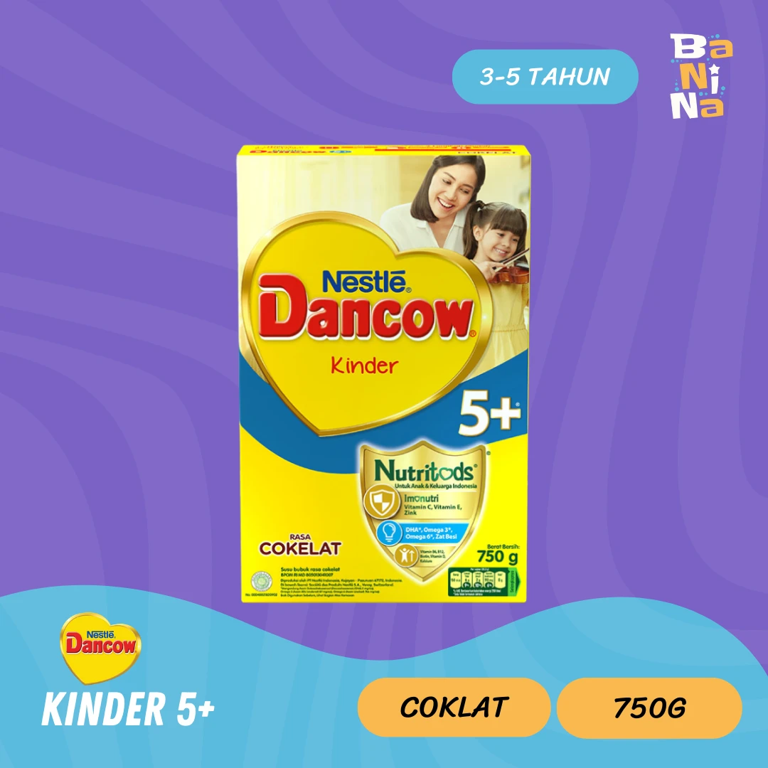 Dancow 3+ Nutriods Cokelat 750g