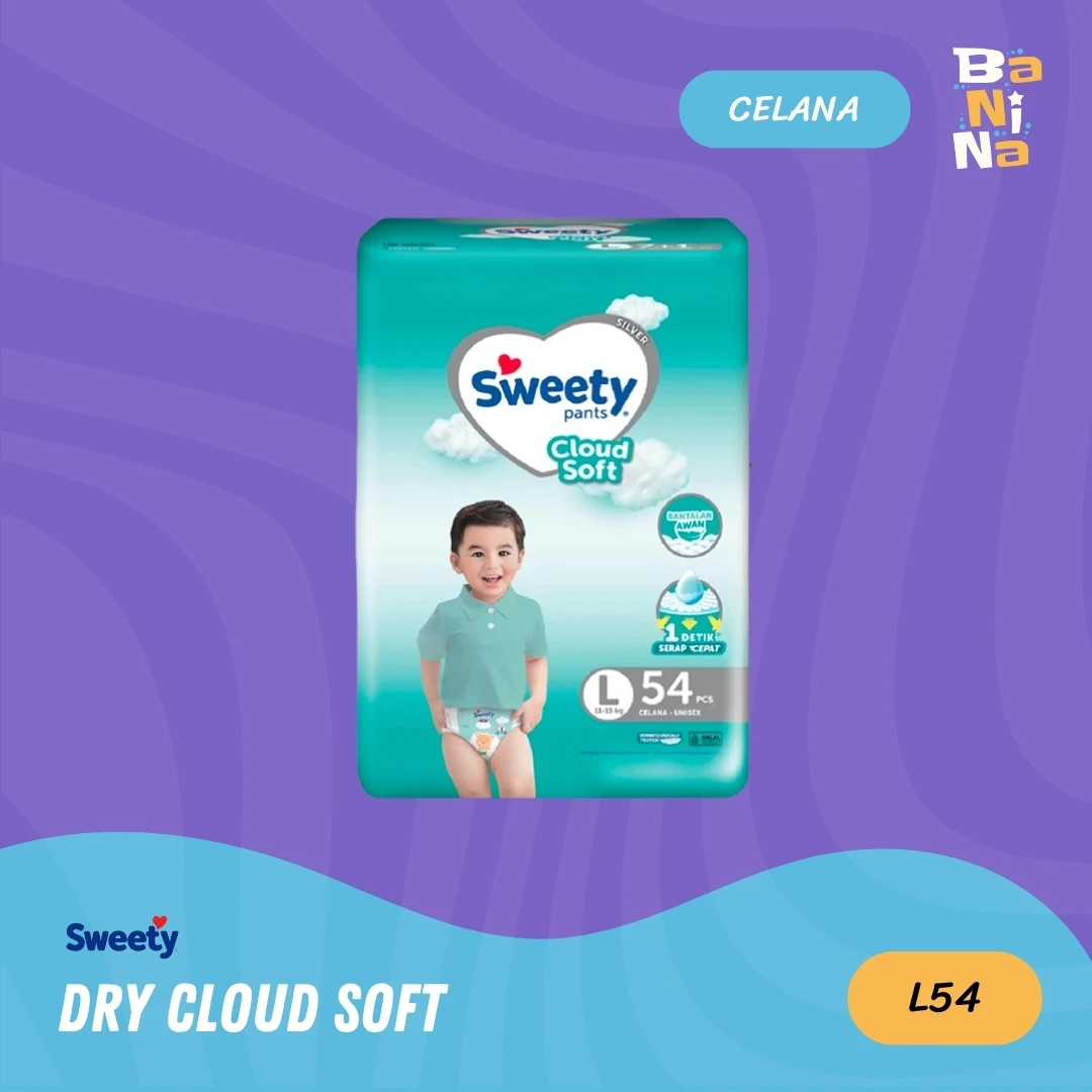 [Stock Malayu] Sweety Dry Cloud Soft L54