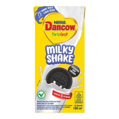 Dancow UHT Milky Shake Cookies & Cream 180ml
