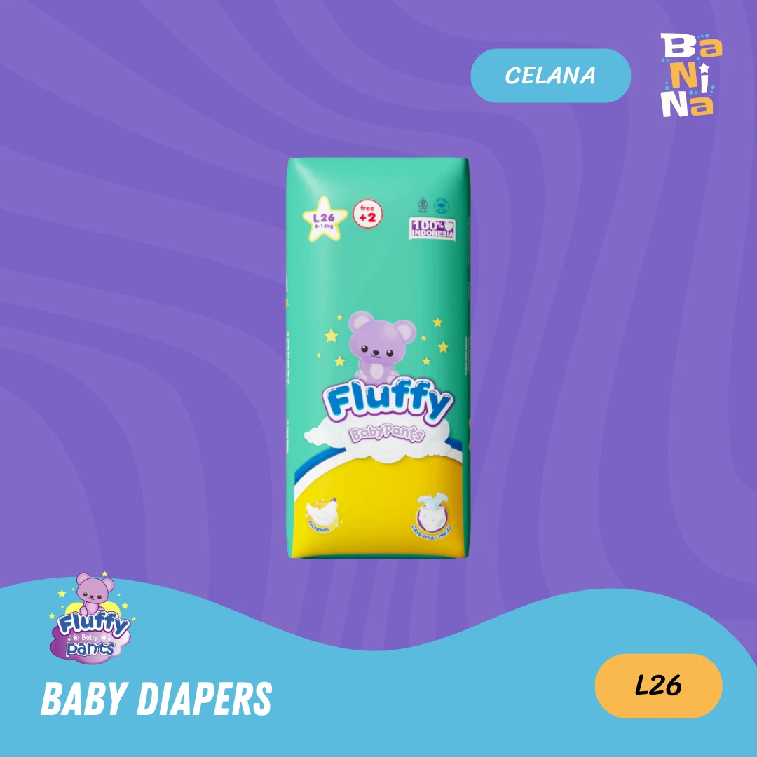 [Harga Grosir] Fluffy Pants L26+2