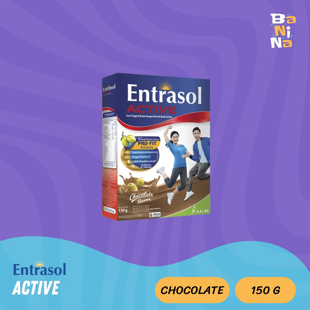 Entrasol Active Cokelat 150g