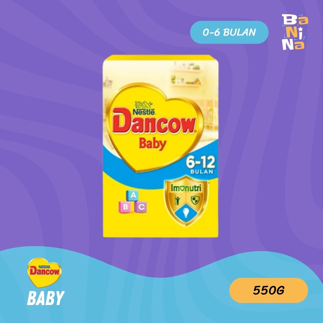 [Stock Malayu] Dancow Baby 6-12 550g
