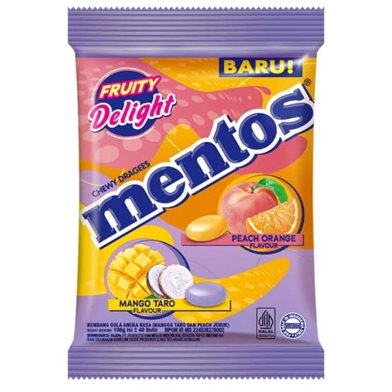 Mentos Fruity Delight isi 45