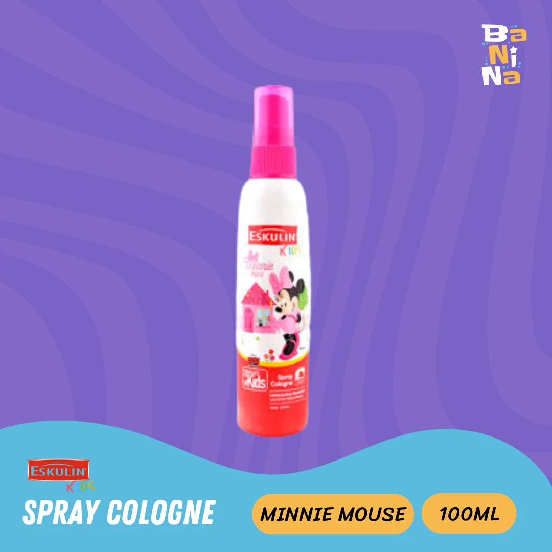 Eskulin Kids Spray Cologne Minnie Mouse Stroberi 100ml