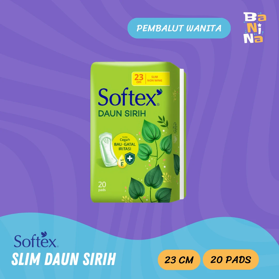 Softex Daun Sirih Slim Non Wing 20pads