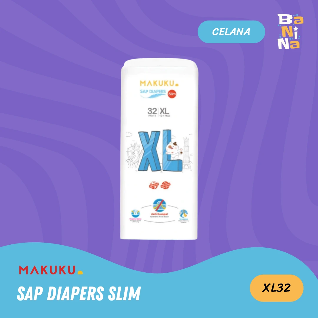Makuku SAP Diapers Slim XL32