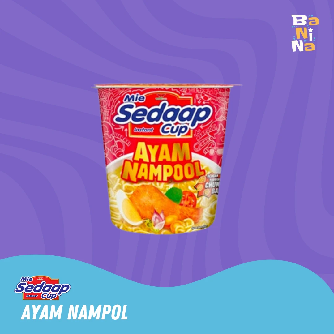 Mie Sedaap Cup Ayam Nampol
