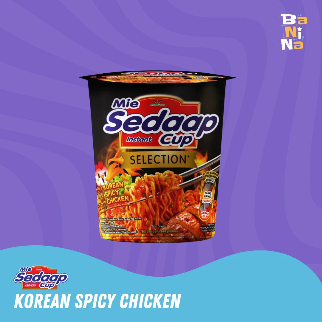 Mie Sedaap Cup Korean Spicy