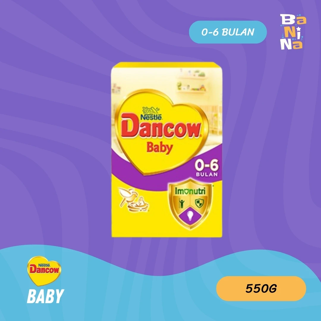 [Stock Malayu] Dancow Baby 0-6 550g
