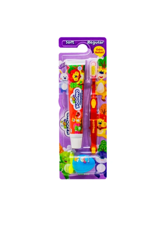 Kodomo Sikat Gigi Soft 2in1 Soft Reguler