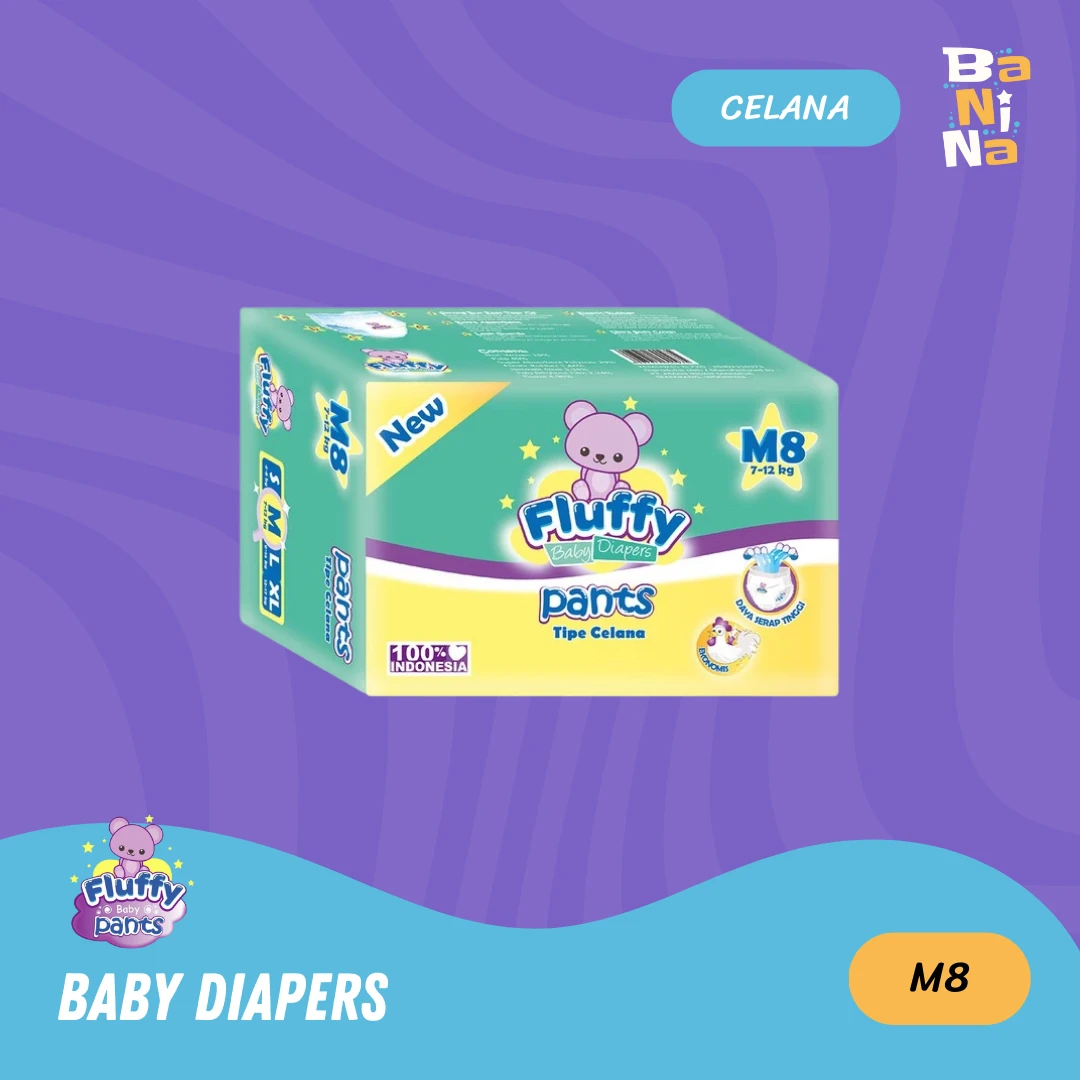Fluffy Baby Pants M8