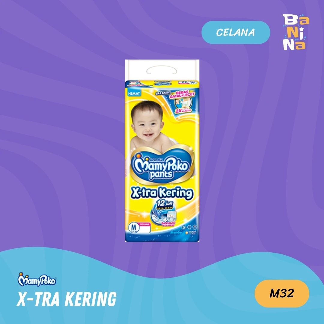 [Stock Malayu] MamyPoko X-tra Kering M32