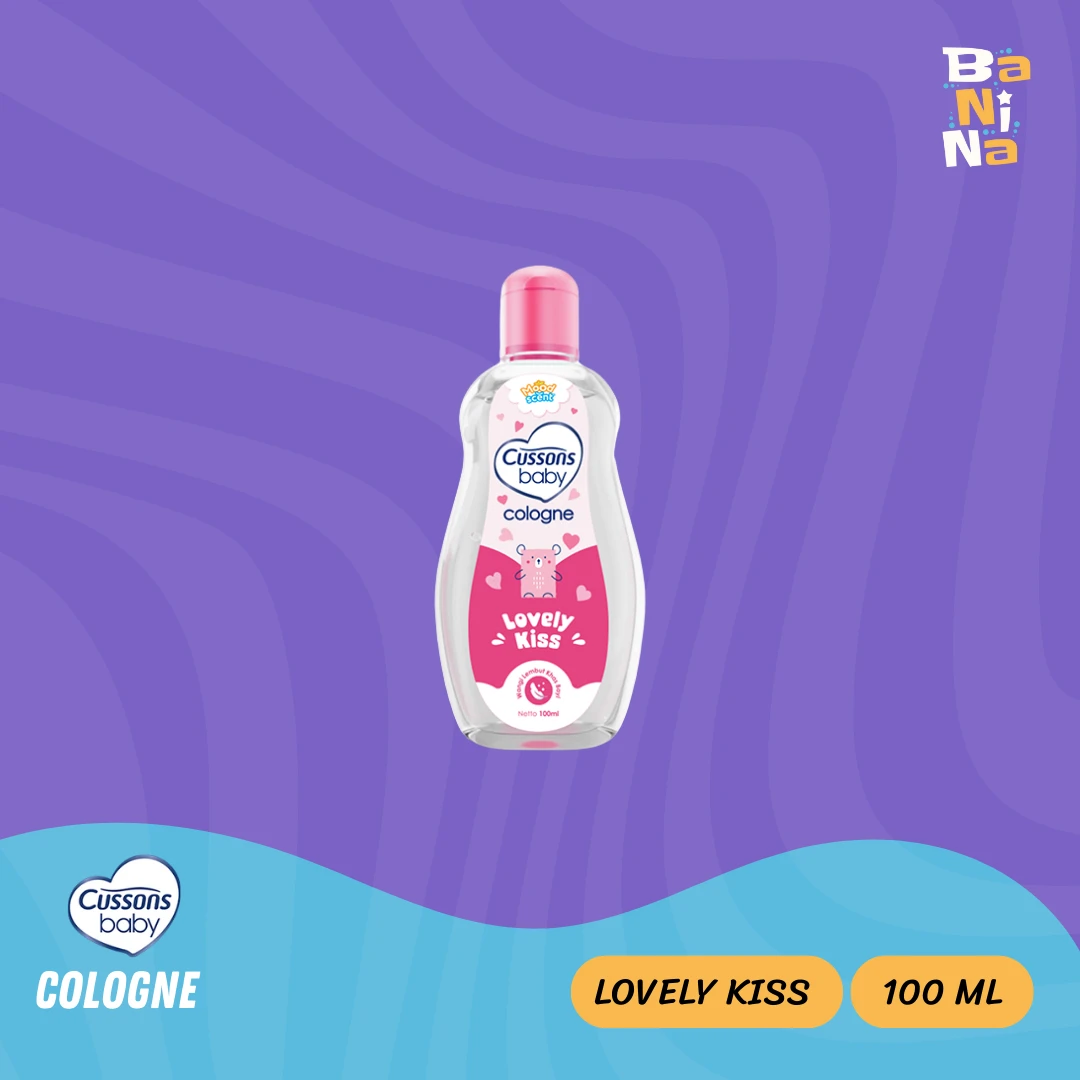 Cussons Baby Cologne Lovely Kiss Pink 100ml