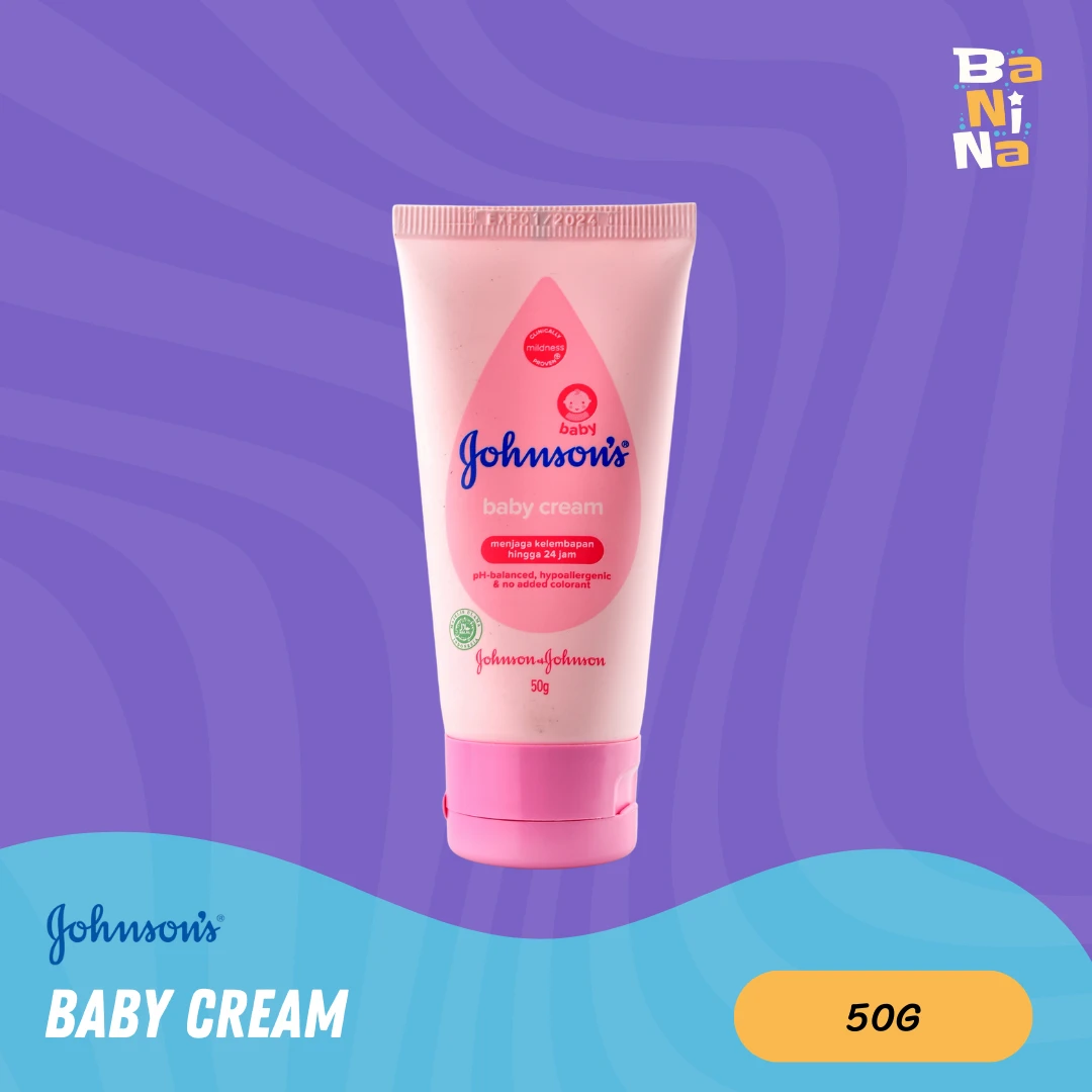 Johnson's Baby Cream Pink Tube 50g