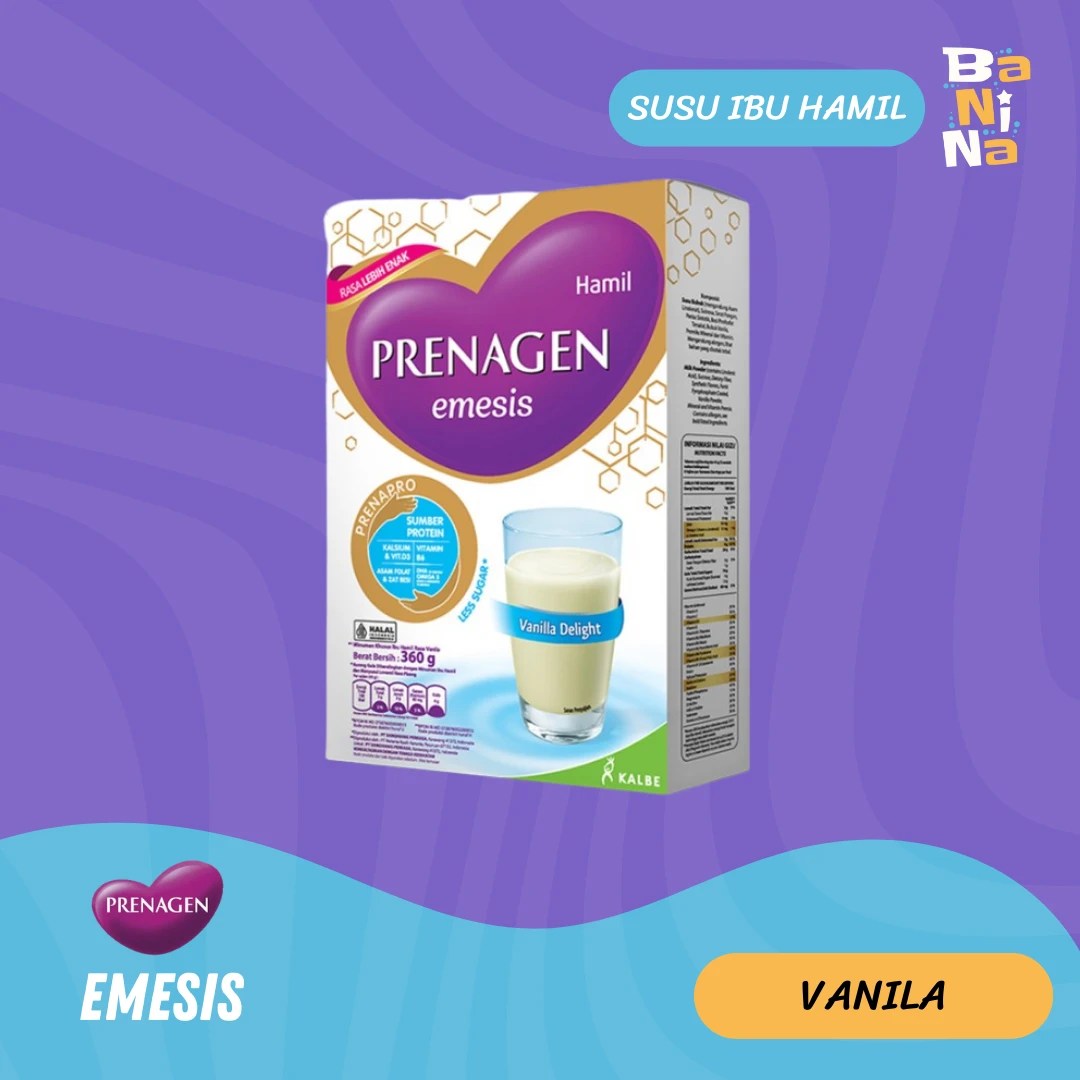 Prenagen Emesis Susu Ibu Hamil Mengurangi Mual Vanila 360g