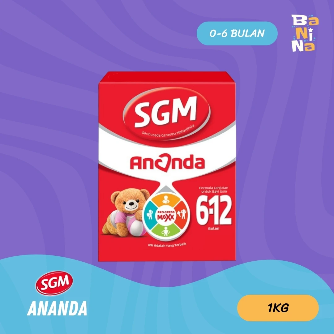 [Stock Malayu] SGM Ananda 6-12 1kg