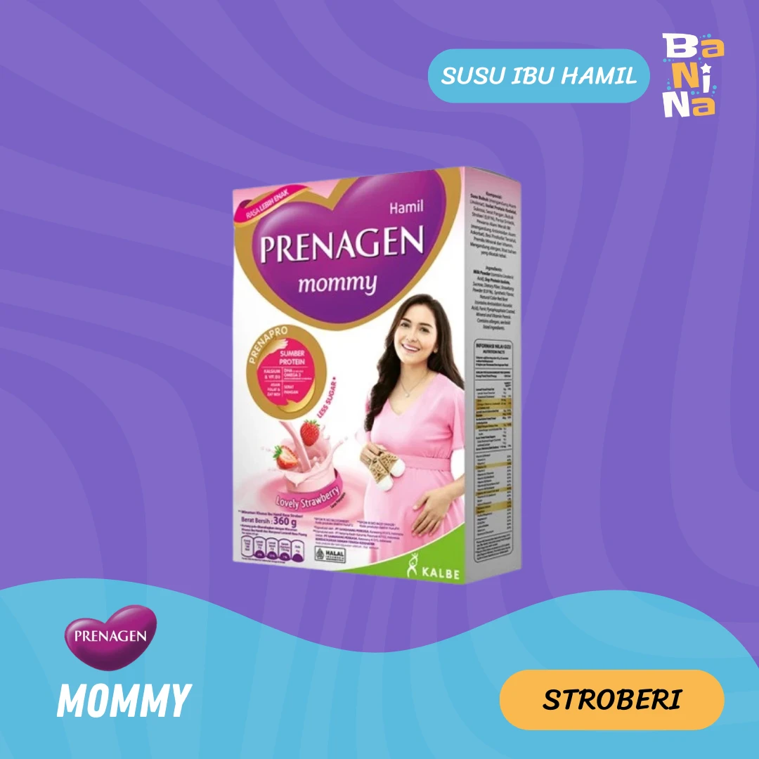 Prenagen Mommy Susu Ibu Hamil Stroberi 180g