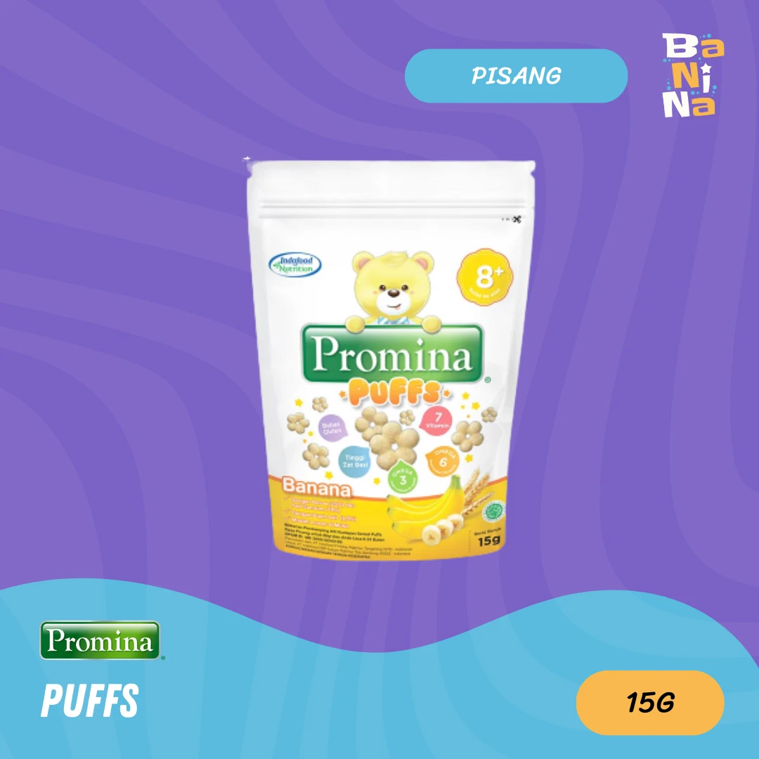 Promina Puffs Pisang 15 gr