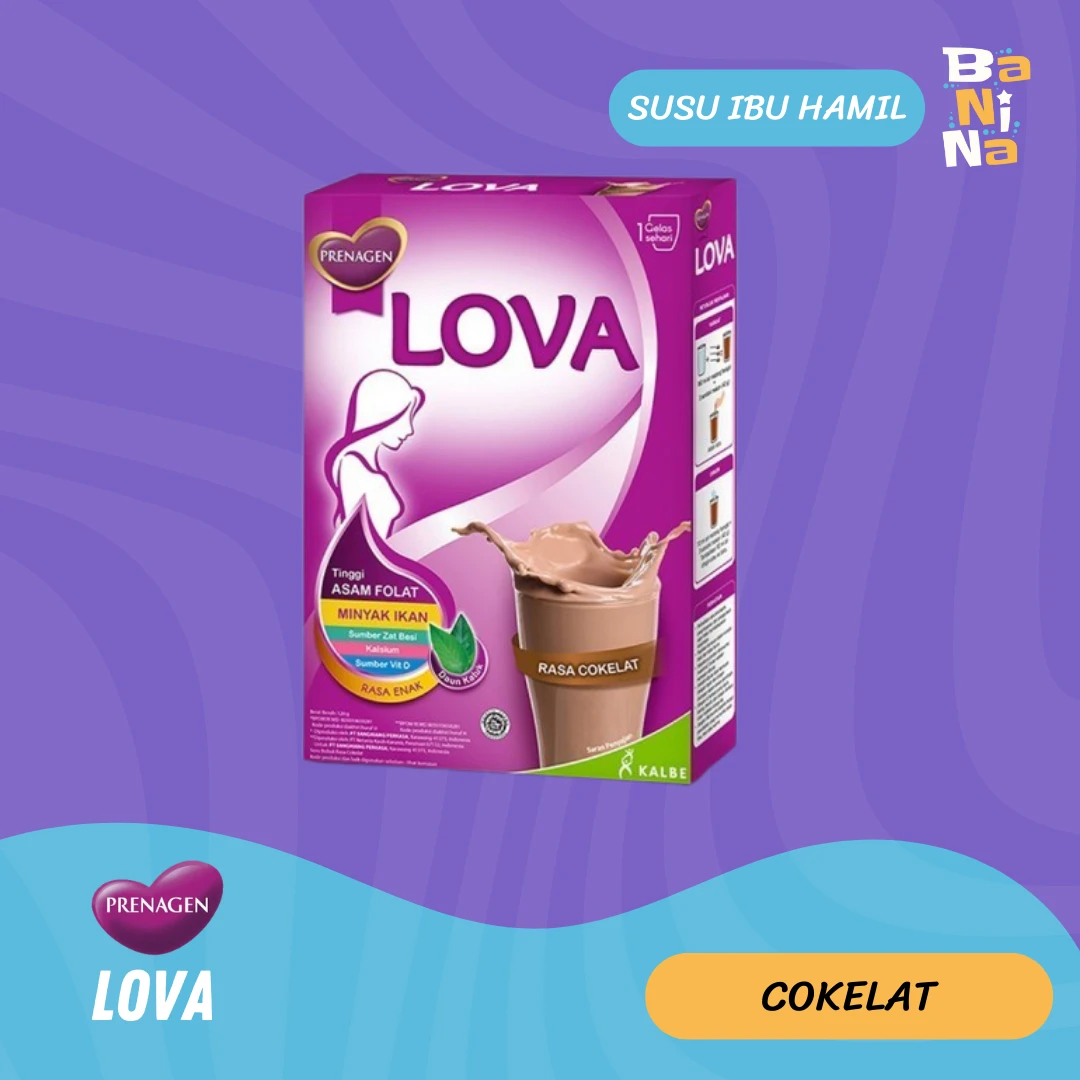 Prenagen Lova Susu Ibu Hamil Cokelat 120g